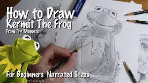 I know that was pretty easy huh? How To Draw Kermit The Frog From The Muppets Youtube