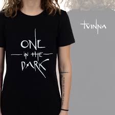 Tvinna is an international band founded by laura fella (faun), fiona rüggeberg (former faun) and fieke van den hurk (musician/producer for a.o. Tvinna One In The Dark Girls T Shirt Tvinna