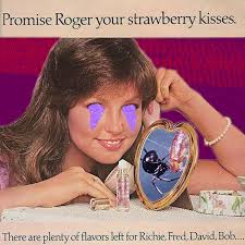 Roger doesn't deserve your strawberry kisses.