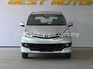 A well-maintained silver Toyota Avanza 2013 (F650) multi-purpose vehicle, currently available for inspection in Addis Ababa., AI generated