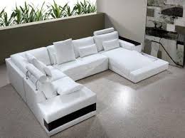 Contemporary Sectional Sleeper Sofa Leather Furniture That Speak Everything About Home Beauty C White Leather Sofas Modern Sofa Sectional White Sectional Sofa