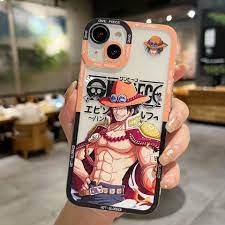 Anime One Piece portgas d ace Fire fisting Phone Case For iPhone 15 14 13  12 11 Pro Max Xr X 7 8 14 Plus Case Cute cartoon Cover - AliExpress