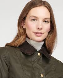 Barbour Belsay Ladies Barbour Wax Jacket Size 14 Barbour Belsay Wax Jacket  Olive/Bodenhams
