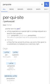 Perquisite Another Term For Perk Cool Words Descriptive Words Big Words