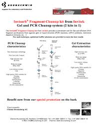 Fillable Online Wizard Sv Gel And Pcr Clean Up System And X Tracta Gel Fax Email Print Pdffiller