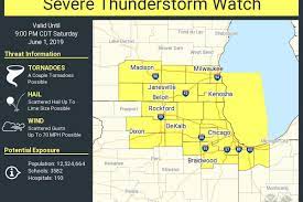 The data shows the most active year was 2011, which was an extremely active year for severe weather across. Severe Thunderstorm Warning For Chicago Chicago Sun Times