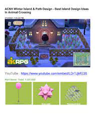 Searching a specific theme can help narrow. Animal Crossing New Horizons Best Winter Island Design Ideas By Ritawang1 Issuu