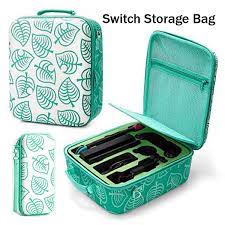 It is made very durable with almost a faux leather outside. 2020 New Animal Crossing Switch Host Carrying Bag Animal Crossing New Leaf Switch Switch Lite Storage Bag Protective Case Cover Wish