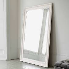 Vermont Oversized Mirror Antique White Large White Mirror Bedroom Mirror Chic Mirror