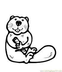 Their homes are safe from other animals and warm in the winter. Beaver Coloring Page For Kids Free Beaver Printable Coloring Pages Online For Kids Coloringpages101 Com Coloring Pages For Kids