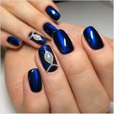Sometimes, nails become black because of a traumatic injury, but other nail changes may reflect an underlying condition. Nail Design Blue Adorable Dark Blue Nail Designs