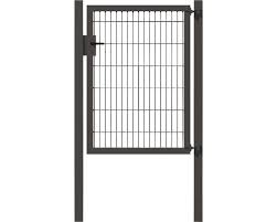 Jetzt gratis mehrere offerten einholen! Stabgitter Einzeltor 100 X 100 Cm Inkl Pfosten 6 X 6 Cm Anthrazit Bei Hornbach Kaufen