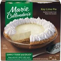 Marie Callender S Key Lime Pie 30 4oz Pkg Garden Grocer