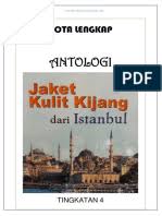 Fatin nabila azman 7 months ago. Nota Lengkap Antologi Jaket Kulit Kijang Dari Istanbul