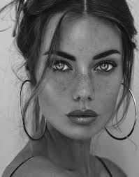 Beautiful Woman Black And White Drawing New Drawing Reference Girl Art Ideas Black And White Portraits Beautiful Eyes Portrait