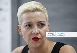 Minsk Belarus August 18 2020 Maria Kolesnikova Head Of Viktor Babariko S Election Campaign Office