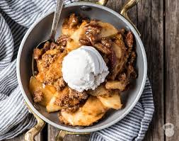 Baked Apple Crisp Paleo Vegan Grain Free Recipe Baked Apple Crisps Baked Apples Dessert Toppings
