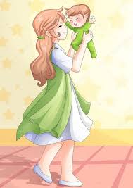 Some anime is drawn by hand, but anime can also be made with cgi computer animation. Drawing Mother And Baby Drawing Anime