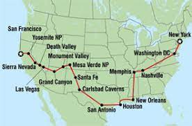 How far is new york from san francisco. Road Trip America