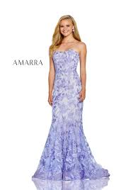 Amarra Style 20250 Form Fitting Sweetheart Neckline With Turkish Lace And Horsehair Accent Formal Dresses Strapless Dress Formal Prom Dresses