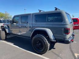 We offer a camper shell option for the jeep gladiator. Jeep Gladiator Truck Cap Topper New Toppers Emery S Topper Sales Inc