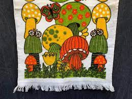 70 S Hand Towel Magic Mushroom Tea Towel By Canon Etsy Mushroom Tea Hand Towels Tea Towels