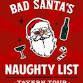 The Bad Santa Naughty List Tavern Tour event in Eau Claire, WI