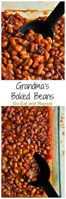Grandma S Baked Beans Go Eat And Repeat Baked Bean Recipes Baked Beans Cooking Recipes