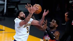 The phoenix suns and the los angeles lakers are set to square off in a pacific division matchup at 10 p.m. Dominant Anthony Davis Leads Los Angeles Lakers To Upset Of Visiting Phoenix Suns Nba News Sky Sports