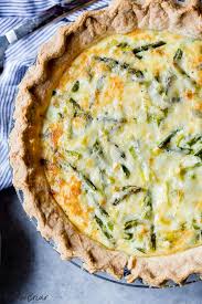 Easy Crab Asparagus And Leek Quiche Recipe Recipe Quiche Recipes Easy Quiche Recipes Easter Brunch Food