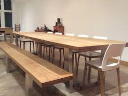 large oak dining table made in the uk