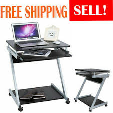 Furinno laptop notebook computer desk. Small Computer Desk Portable Laptop Pc Study Table Compact Workstation Desktop Ebay