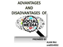 A primary advantage of social media is that it provides access to these opportunities, but it also allows you to establish yourself as a leader in your industry , and a destination for a certain type of goods. Advantages And Disadvantages Of Social Media