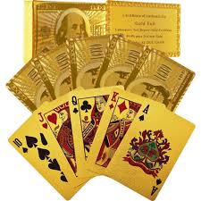 Standard pricing and premium quality money card available at nominal prices. Trademark Poker 24kt Gold Foil Playing Cards Walmart Com Walmart Com