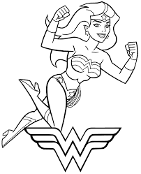 We have a wonder woman coloring page collection that you can store for your children's learning material. High Quality Wonder Woman Coloring Page To Print For Free Coloring Home