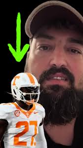 Tennessee Football Player Missing Tackle