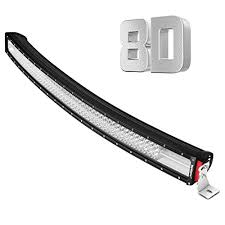Rigidhorse Curved Quad Row Led Light Bar 42inch 744w Flood Spot Combo Led Light Off Road