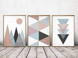 This art can be thought of as a subcategory of abstract art. Mettre De L Art Sur Ses Murs Avec Des Prints Le Cahier Art Abstrait Art Mural Abstrait