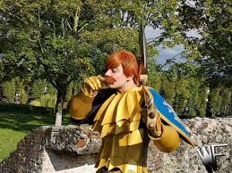 The seven deadly sins (七つの大罪 nanatsu no taizai) is a japanese manga series written and illustrated by nakaba suzuki. Escanor Cosplay Costume Waynefactory Cosplay Costuming