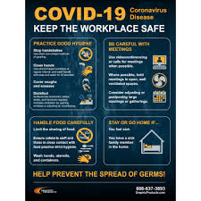 Covid safe practices for all new mexicans. Covid 19 Keep The Workplace Safe Poster Graphic Products