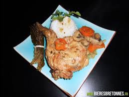 Lapin A La Biere Bieres Bretonnes Lapin A La Biere Recette Lapin Recettes De Cuisine