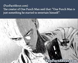 Fun Facts About One Punch Man Funfactabout One Punch Man One Punch Man