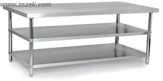 adjustable height commerical stainless steel work table w 3 layers manufacturer from zhongshan china stainless steel work table work table table