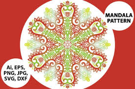 Mandala Vector Art Pattern Graphic By Redsugardesign