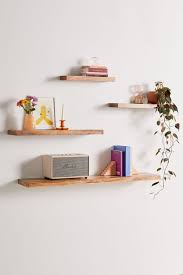 Simple Floating Wood Wall Shelf Wood Wall Shelf Floating Shelves Diy Floating Shelves