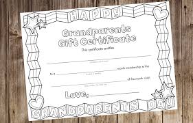 Your grandma helped make it possible for you to come into this world and to. Grandparent S Day Certificate Highlights For Children