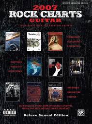 2007 rock charts guitar sheet music by various sheet music