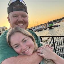 HARDY with his wife Caleigh...