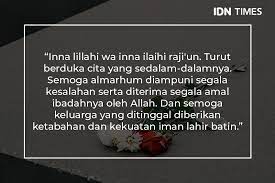 Doa ampunan kepada orang yang meninggal dalam islam. 20 Ucapan Belasungkawa Turut Berduka Cita Yang Tulus