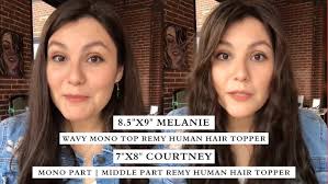 UniWigs Melanie Human Hair Topper Collection| Best Sellers